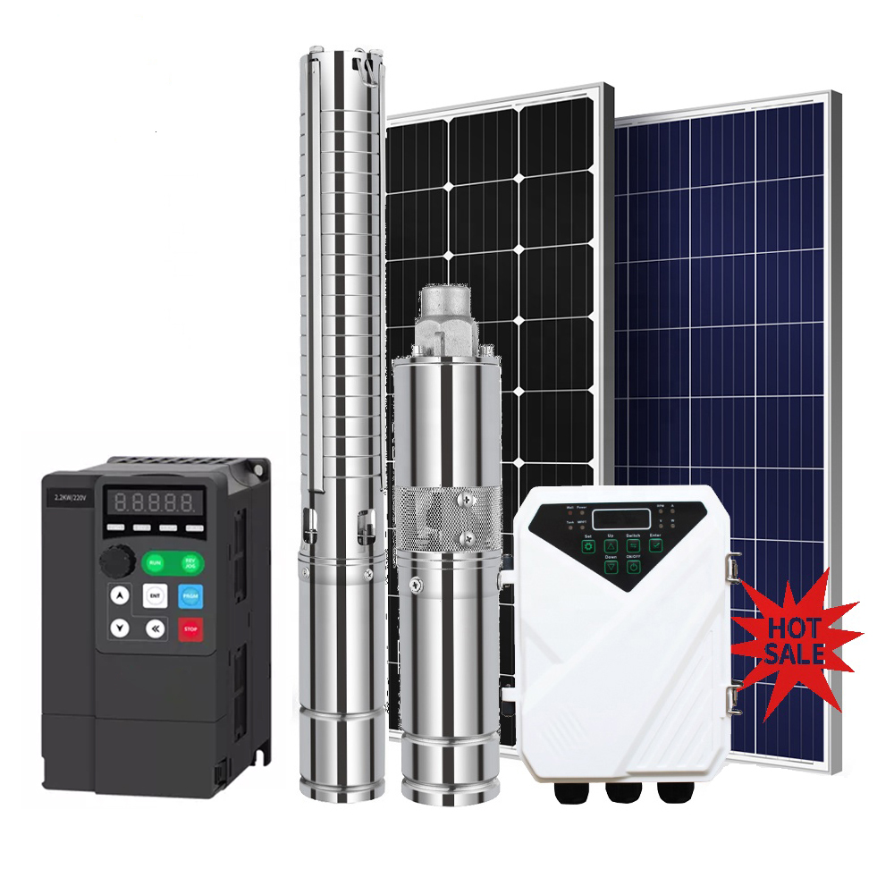 Solar panel water pump kit