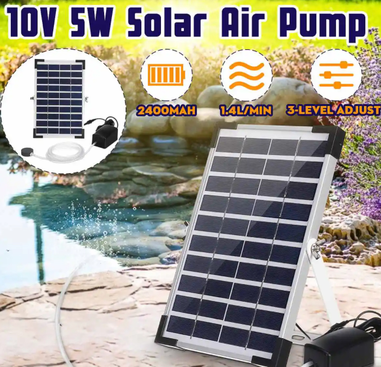 Solar air pump