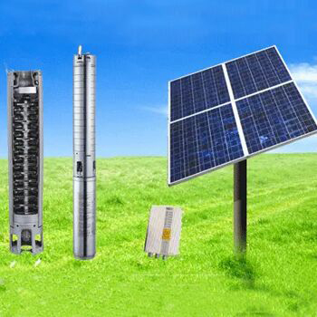 Solar panel water pump kit