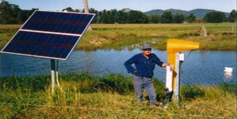 Solar water pump project